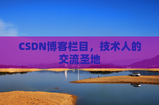 CSDN博客栏目，技术人的交流圣地